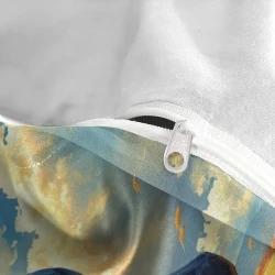 Cavallo Copripiumino Stampato 3D Morbido 3 Pezzi Biancheria da Letto per Ragazzi Ragazze