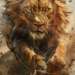 Lion Housse de Couette Imprimée 3D Douce 3 Pièces Literie Garçons Filles