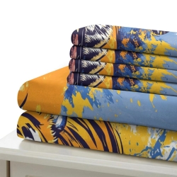 Tigre Housse de Couette Imprimée 3D Douce 3 Pièces Literie Garçons Filles