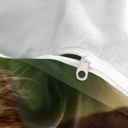 Golden Retriever Housse de Couette Imprimée 3D Douce 3 Pièces Literie Garçons Filles