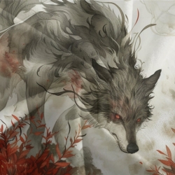 Loup Housse de Couette Imprimée 3D Douce 3 Pièces Literie Garçons Filles