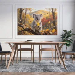 Koala Peinture sur toile sans cadre, impressions posters art mural pour déco maison chambre bureau