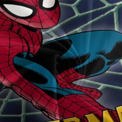 Avengers Spider Man Housse de Couette Imprimée 3D Douce 3 Pièces Literie Garçons Filles