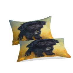 Shih Tzu Housse de Couette Imprimée 3D Douce 3 Pièces Literie Garçons Filles