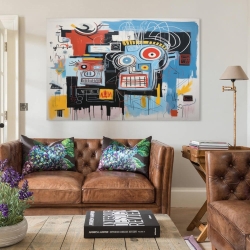 Art abstrait Peinture sur toile sans cadre, impressions posters art mural pour déco maison chambre bureau