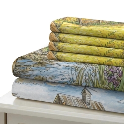 Vache des Highlands Housse de Couette Imprimée 3D Douce 3 Pièces Literie Garçons Filles