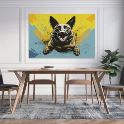 Pastore tedesco Pittura su tela senza cornice, stampe di poster arte murale per arredo casa camera ufficio