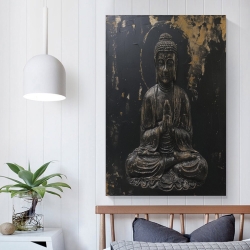 Buddha Unframed Canvas Painting, Wall Art Poster Prints for Home Bedroom Office Decoration