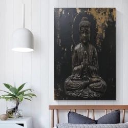 Bouddha Peinture sur toile sans cadre, impressions posters art mural pour déco maison chambre bureau