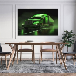 Gros camion Peinture sur toile sans cadre, impressions posters art mural pour déco maison chambre bureau