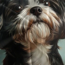 Shih Tzu Funda Nórdica Impresa en 3D Suave 3 Piezas Ropa de Cama para Niños Niñas