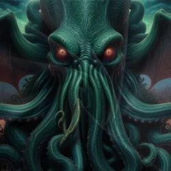 Mythe de l'horreur Cthulhu Housse de Couette Imprimée 3D Douce 3 Pièces Literie Garçons Filles