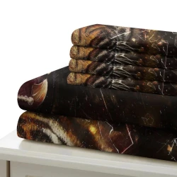 Tigre Housse de Couette Imprimée 3D Douce 3 Pièces Literie Garçons Filles
