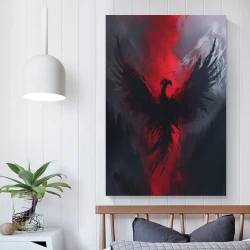 Aigle Peinture sur toile sans cadre, impressions posters art mural pour déco maison chambre bureau