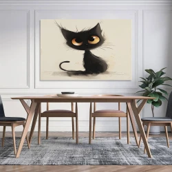 Persian Chat Peinture sur toile sans cadre, impressions posters art mural pour déco maison chambre bureau