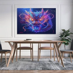 Drago Pittura su tela senza cornice, stampe di poster arte murale per arredo casa camera ufficio