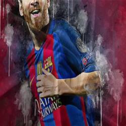 Lionel Messi Housse de Couette Imprimée 3D Douce 3 Pièces Literie Garçons Filles