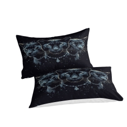 Pantera negra Funda Nórdica Impresa en 3D Suave 3 Piezas Ropa de Cama para Niños Niñas