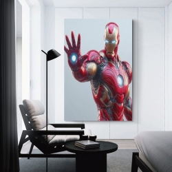 Avengers Iron Man Peinture sur toile sans cadre, impressions posters art mural pour déco maison chambre bureau