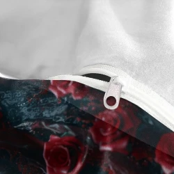 Crâne Housse de Couette Imprimée 3D Douce 3 Pièces Literie Garçons Filles