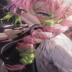 Tueur de démons: Demon Slayer Housse de Couette Imprimée 3D Douce 3 Pièces Literie Garçons Filles