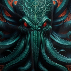 Mito de horror Cthulhu Funda Nórdica Impresa en 3D Suave 3 Piezas Ropa de Cama para Niños Niñas