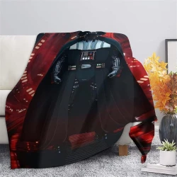Darth Vader Star Wars Manta de Forro Polar Impresa en 3D Suave y Acogedora para Sofá Cama Oficina  