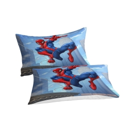 Avengers Spider Man Copripiumino Stampato 3D Morbido 3 Pezzi Biancheria da Letto per Ragazzi Ragazze