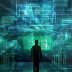 Hacker Housse de Couette Imprimée 3D Douce 3 Pièces Literie Garçons Filles