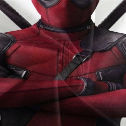 Deadpool Marvel Housse de Couette Imprimée 3D Douce 3 Pièces Literie Garçons Filles