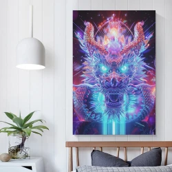 Dragon Peinture sur toile sans cadre, impressions posters art mural pour déco maison chambre bureau