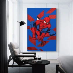 Avengers Spider-Man Peinture sur toile sans cadre, impressions posters art mural pour déco maison chambre bureau