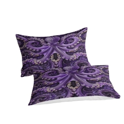Pieuvre Housse de Couette Imprimée 3D Douce 3 Pièces Literie Garçons Filles