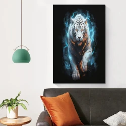 Tigre Peinture sur toile sans cadre, impressions posters art mural pour déco maison chambre bureau