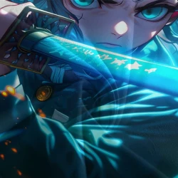 Tueur de démons: Demon Slayer Housse de Couette Imprimée 3D Douce 3 Pièces Literie Garçons Filles