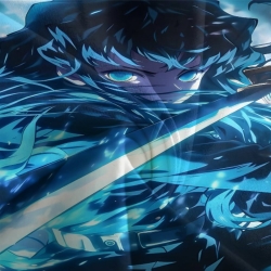 Tueur de démons: Demon Slayer Housse de Couette Imprimée 3D Douce 3 Pièces Literie Garçons Filles