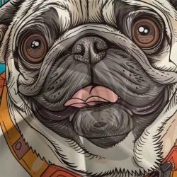 Bouledogue français Housse de Couette Imprimée 3D Douce 3 Pièces Literie Garçons Filles