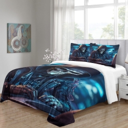 Hacker Housse de Couette Imprimée 3D Douce 3 Pièces Literie Garçons Filles