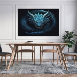 occidental Dragon Peinture sur toile sans cadre, impressions posters art mural pour déco maison chambre bureau