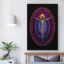 Dio e Gesù Pittura su tela senza cornice, stampe di poster arte murale per arredo casa camera ufficio