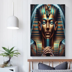 Ägyptischer Pharao Unrahmtes Leinwandbild, Wandkunst-Poster-Drucke für Zuhause, Schlafzimmer, Büro Dekoration