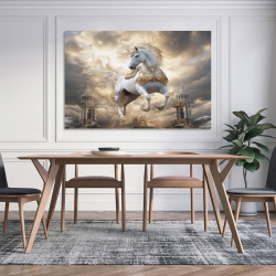 Pferd Unrahmtes Leinwandbild, Wandkunst-Poster-Drucke für Zuhause, Schlafzimmer, Büro Dekoration