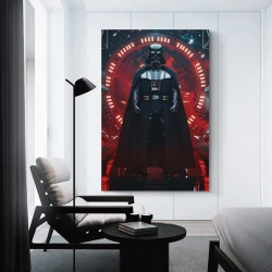 Darth Vader Star Wars Pittura su tela senza cornice, stampe di poster arte murale per arredo casa camera ufficio