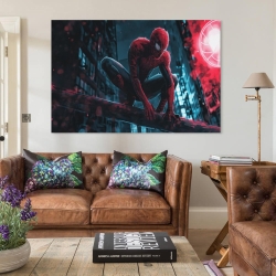Avengers Spider-Man Peinture sur toile sans cadre, impressions posters art mural pour déco maison chambre bureau