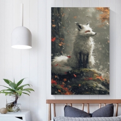 Renard Peinture sur toile sans cadre, impressions posters art mural pour déco maison chambre bureau
