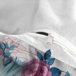 Loup Housse de Couette Imprimée 3D Douce 3 Pièces Literie Garçons Filles
