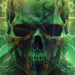 Calavera Funda Nórdica Impresa en 3D Suave 3 Piezas Ropa de Cama para Niños Niñas