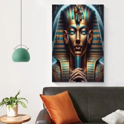 Ägyptischer Pharao Unrahmtes Leinwandbild, Wandkunst-Poster-Drucke für Zuhause, Schlafzimmer, Büro Dekoration