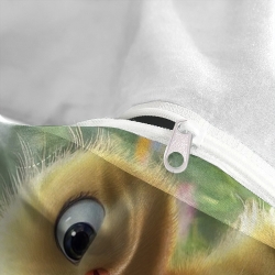 Canard Housse de Couette Imprimée 3D Douce 3 Pièces Literie Garçons Filles