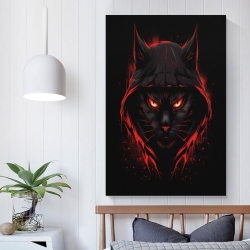 Chat Peinture sur toile sans cadre, impressions posters art mural pour déco maison chambre bureau
